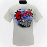 Custom Airbrush 90's Graffiti Boombox Name Design 025